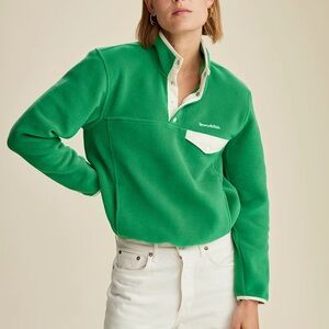 Sporty & Rich buttoned polar fleece